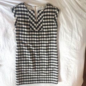 Sara Cambell black and white check dress